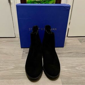 Stuart Weitzman Suede Chelsea Boots